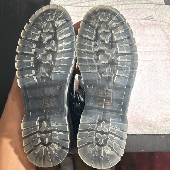 Combat Boots Woman Aligia Shoes Platform Flatform Motorcyclist Toocool EU38 US7 - Picture 10 of 10